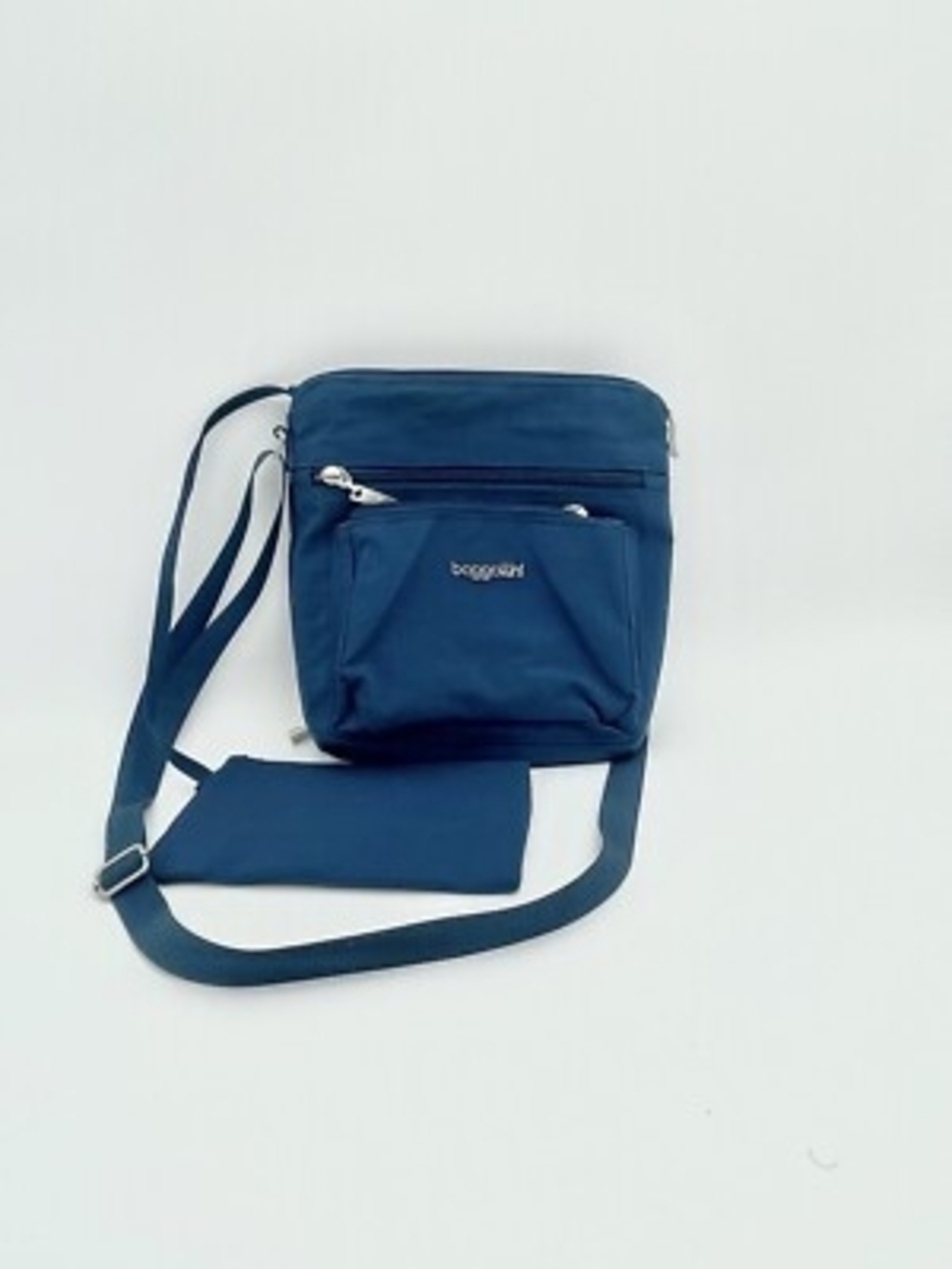 Baggallini Navy Blue Crossbody with Wristlet